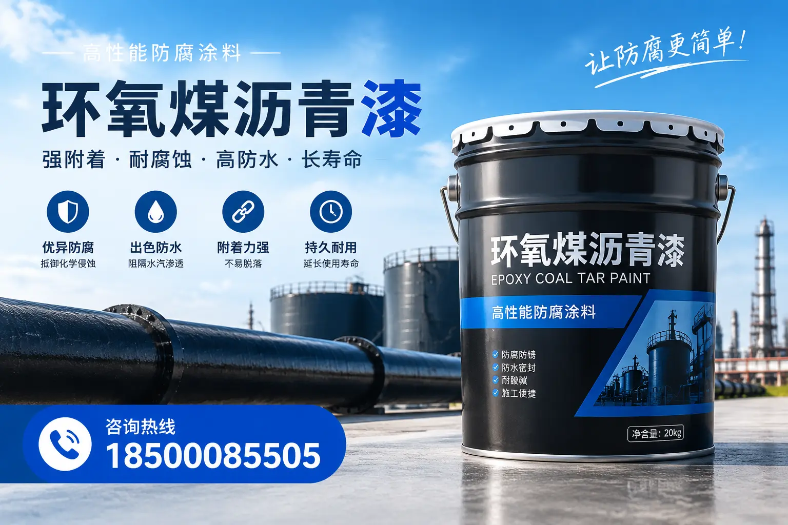 如何选择合适的环氧煤沥青漆?乌鲁木齐用户必看技巧